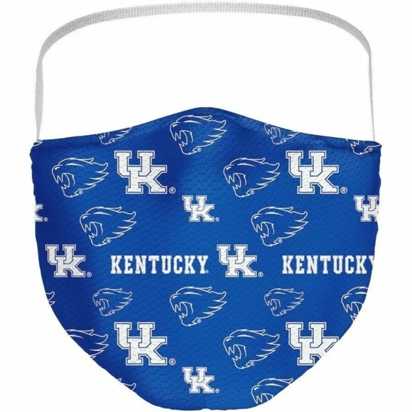 3 Pack Kentucky Wildcats Licensed NCAA Washable Resuable Face Mask Cover - Picture 4 of 6